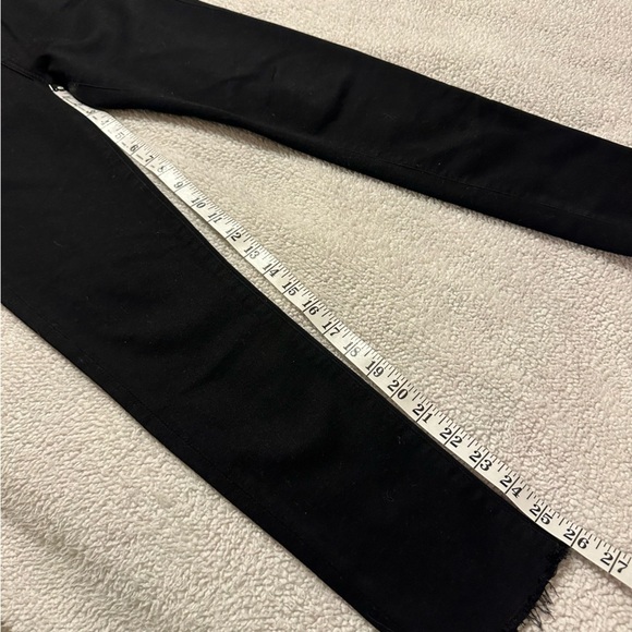 Citizens of Humanity Black Rocket High Rise Skinny Jeans Raw Hem - Picture 8 of 13